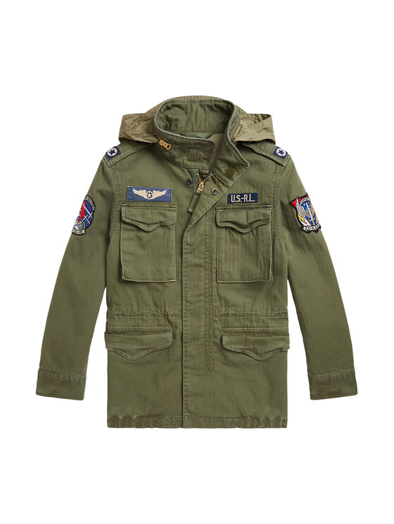 Polo Ralph Lauren Polo Ralph Lauren Kevad-sügis jope 323965378001 Khakivärviline Regular Fit