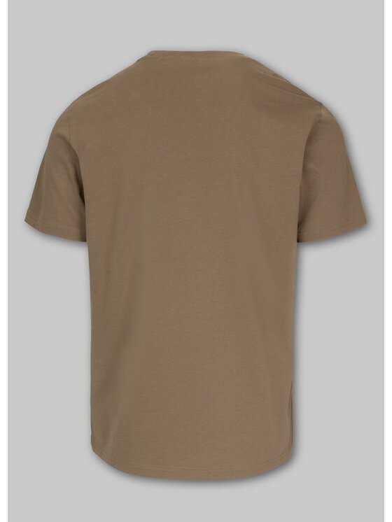 PITBULL PITBULL T-Shirt Koszulka męska SCRATCH 3XL Beżowy Regular Fit