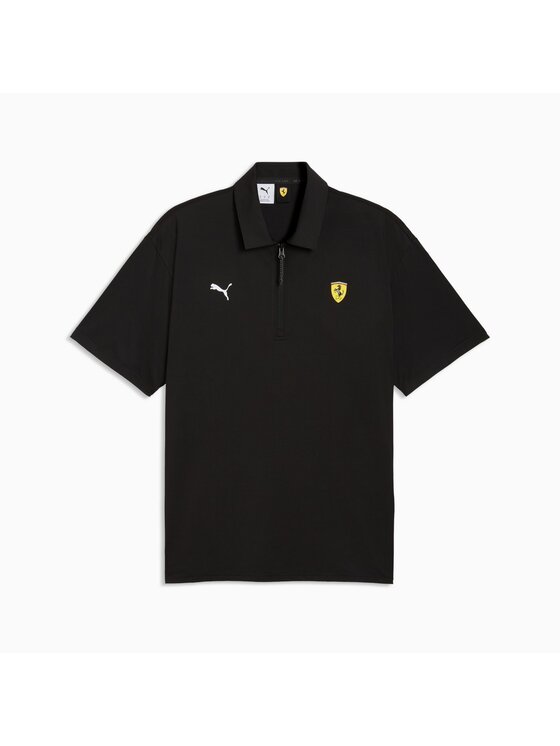 Puma Puma Polo 634247 Czarny Regular Fit