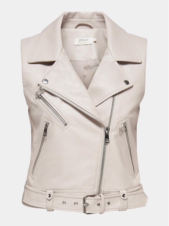 ONLY ONLY Безрукавка Vera 15239240 Бежевий Regular Fit