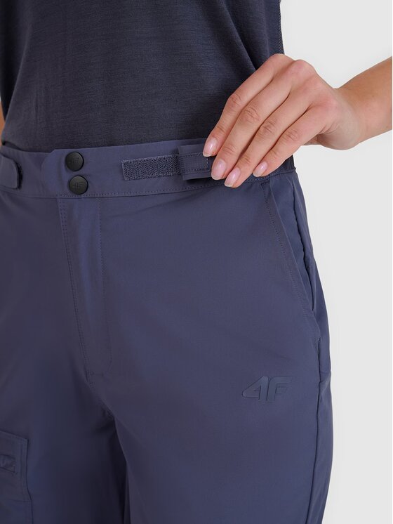 4F 4F Šortky 4FWSS25TFSHF0954-22S Černá Regular Fit