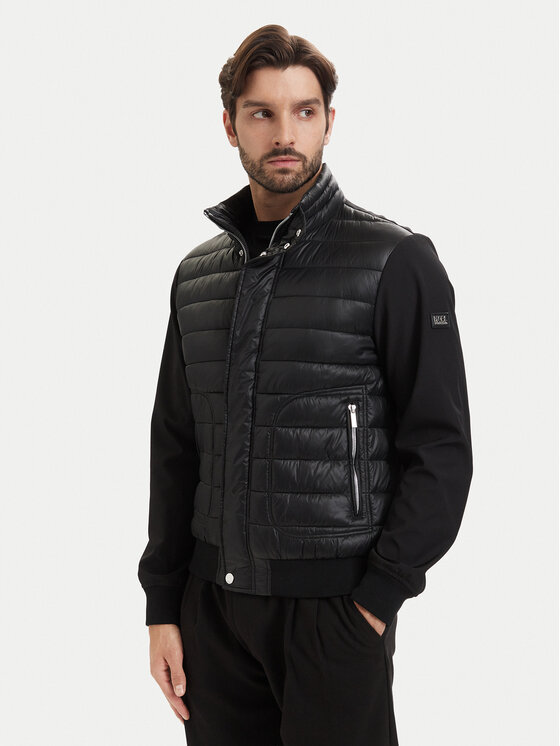 KARL LAGERFELD KARL LAGERFELD Bunda pro přechodné období 505027 563580 Černá Regular Fit