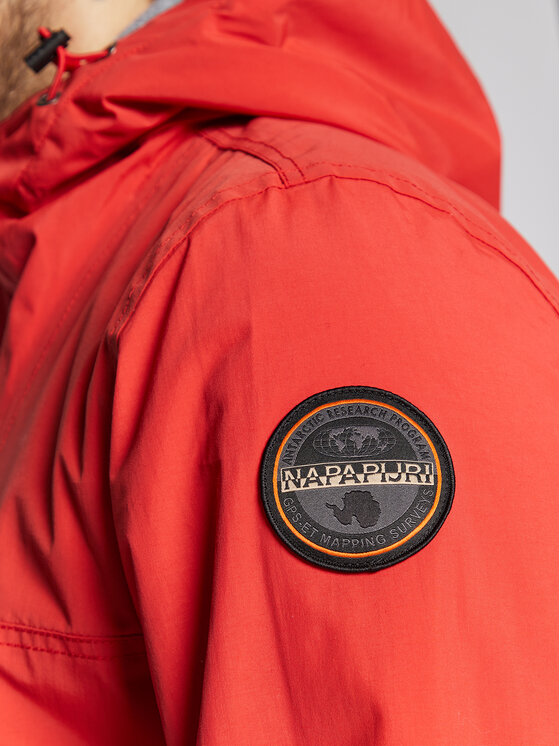Napapijri Napapijri Anorak stiliaus striukė Rainforest Winter 3 NP0A4GMC Raudona Regular Fit