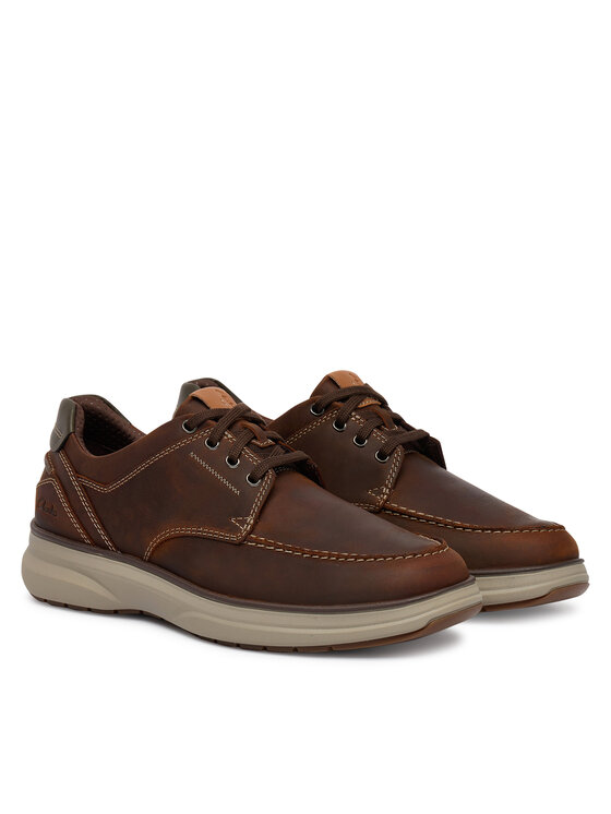 Clarks Clarks Κλειστά παπούτσια Mullan Moc 26184427 Καφέ