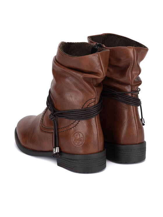Rieker Rieker Botki 73691-25 Brązowy