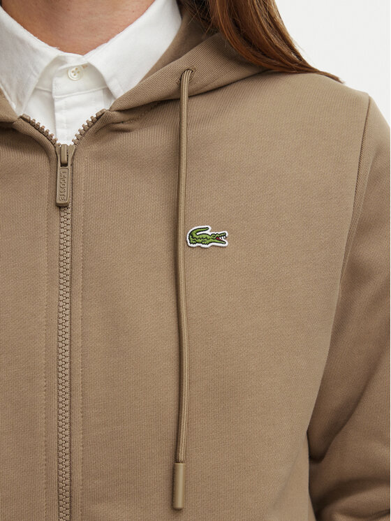Lacoste Lacoste Bluza SF5256 Brązowy jasny Regular Fit