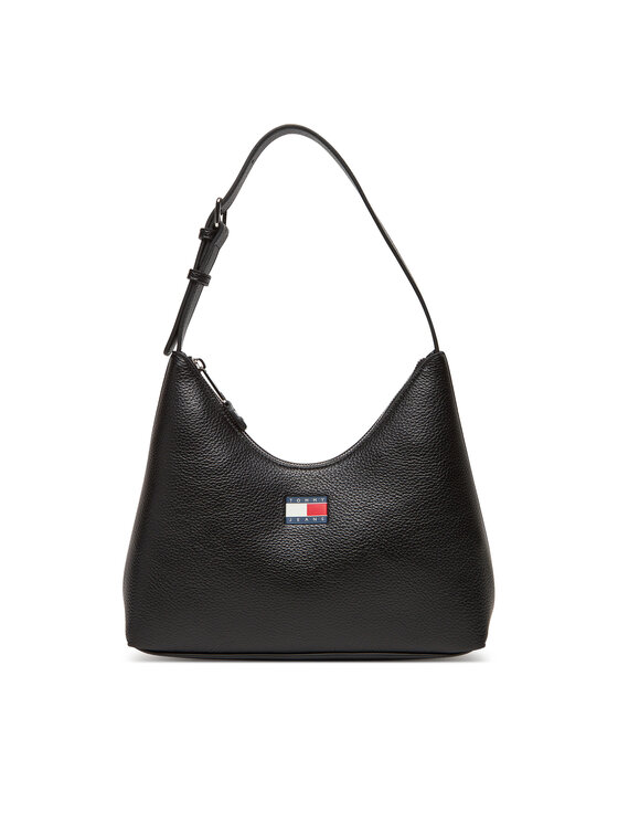 Geantă Tommy Jeans Tjw Must Shoulder Bag AW0AW17548 Negru
