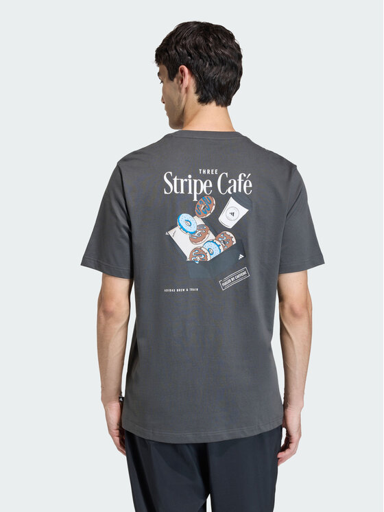 adidas adidas T-Shirt 158895 Szary Regular Fit