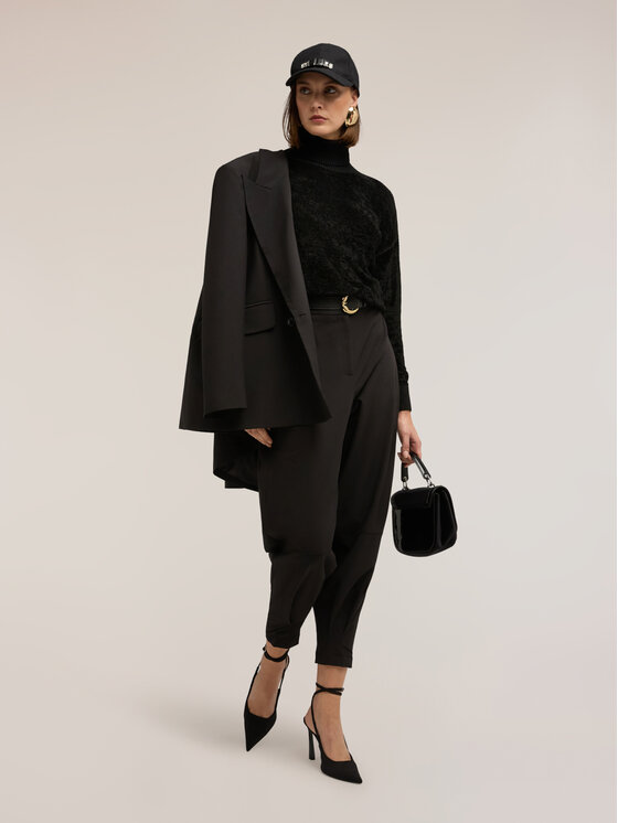 Motivi Motivi Maglione M191E002213N033 Nero Regular Fit