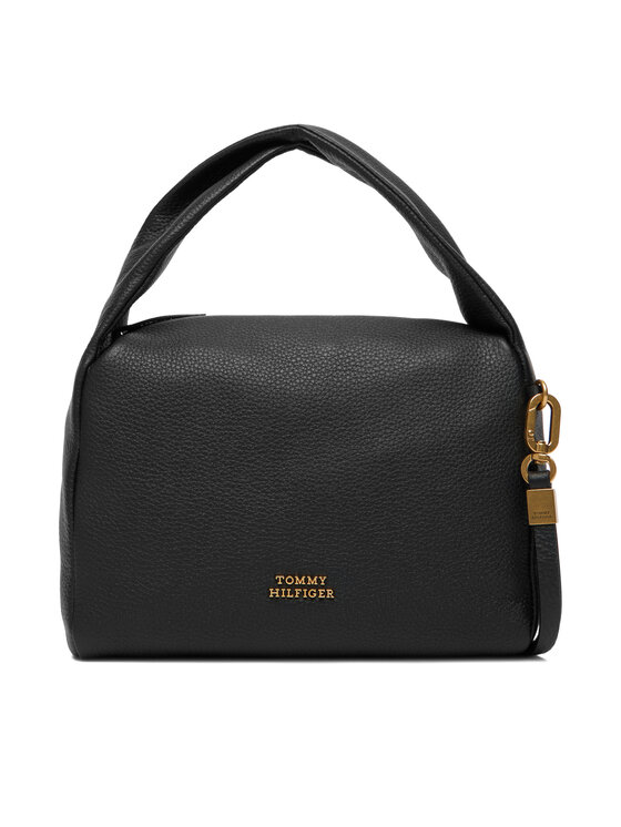 Tommy Hilfiger Tommy Hilfiger Kabelka City Leather Mini Bag AW0AW18150 Čierna