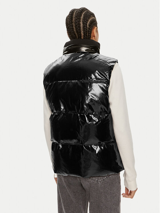 KARL LAGERFELD KARL LAGERFELD Безрукавка 245W1500 Чорний Regular Fit