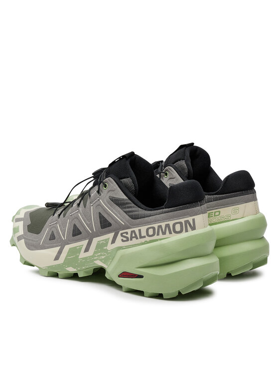 Salomon Salomon Buty do biegania Speedcross 6 L47582000 Szary