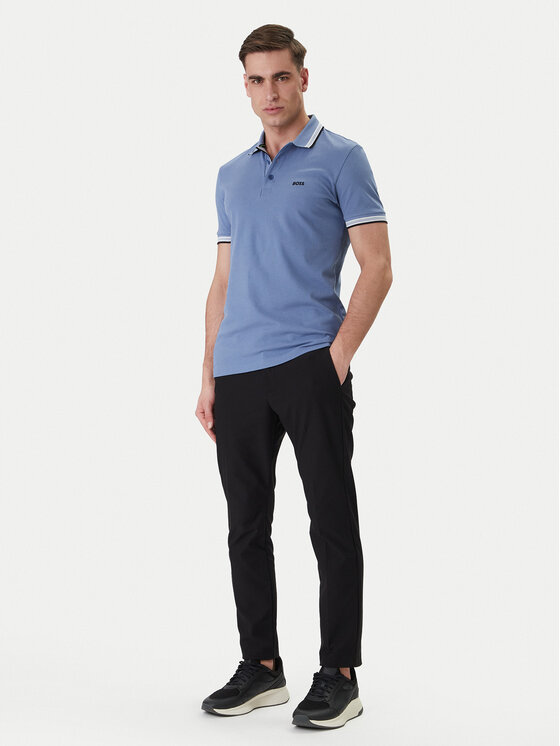 BOSS BOSS Tricou polo Paddy 50469055 Albastru Regular Fit