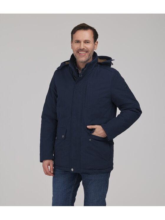 Lee Cooper Lee Cooper Kurtka zimowa HANS Granatowy Regular Fit