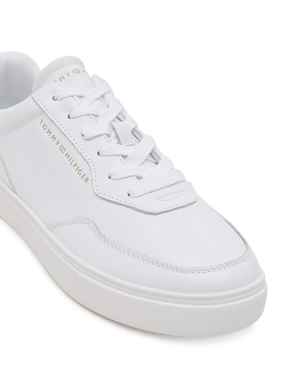 Tommy Hilfiger Tommy Hilfiger Sneakersy Casual Cupsole FW0FW08689 Biały