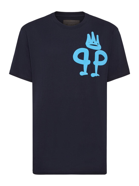 PHILIPP PLEIN PHILIPP PLEIN T-Shirt 9417 Světle modrá Regular Fit