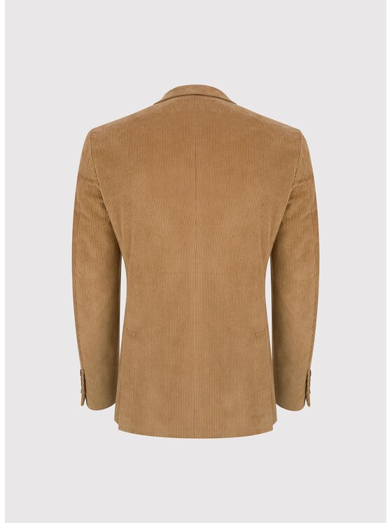 Pako Lorente Pako Lorente Marynarka P25WF-3X-003 Beżowy Slim Fit