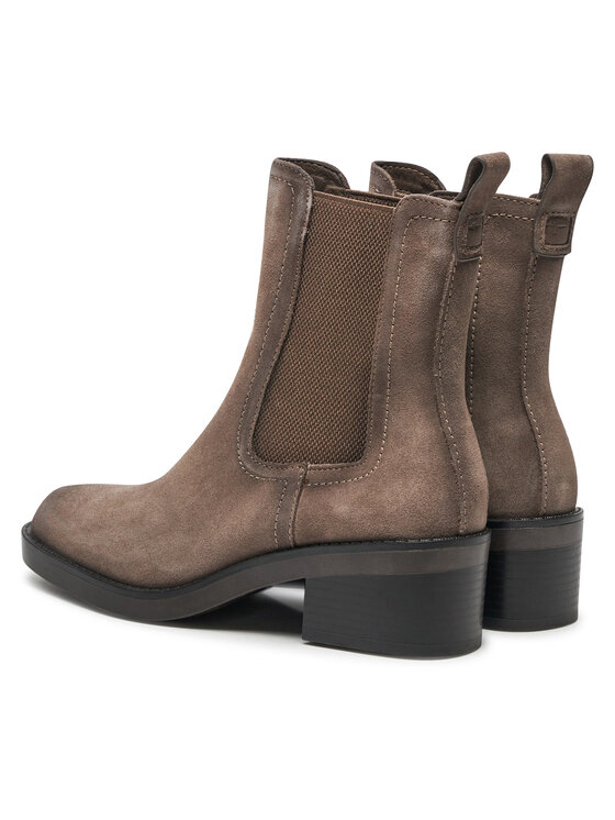 Tamaris Tamaris Kotníková obuv s elastickým prvkem 1-25309-43 Béžová