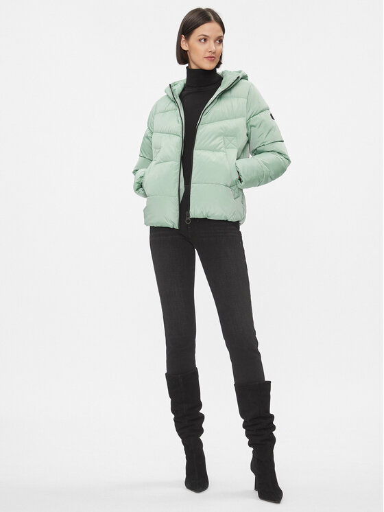ONLY ONLY Giubbotto invernale 15300257 Verde Regular Fit