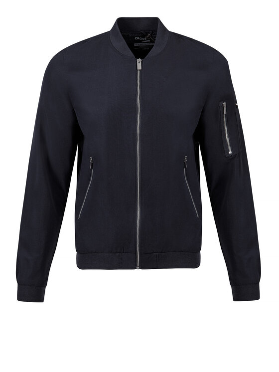 Cross Jeans Cross Jeans Kurtka przejściowa 40267-001 Granatowy Regular Fit