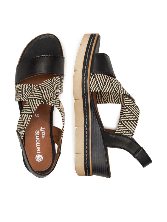 Remonte Remonte Sandalen D2L54-03 Schwarz