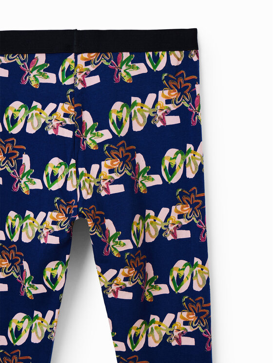 Desigual Desigual Leggings 23SGKK03 Dunkelblau Slim Fit