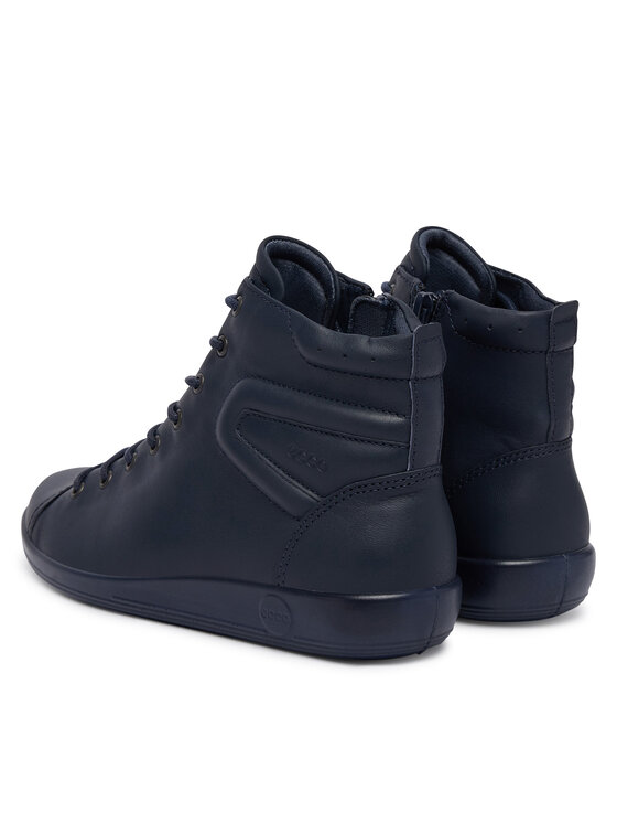 ECCO ECCO Sneakersy Soft 2.0 20751301038 Tmavomodrá