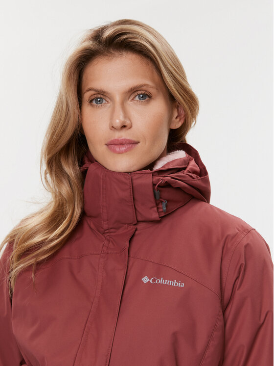 Columbia Columbia Pohodna jakna Bugaboo™ II Fleece Interchange Jacket Rdeča Regular Fit
