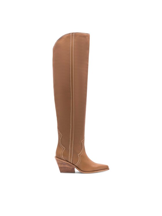 Badura Badura Cizme și botine cowboy AMADORA-110435 Maro