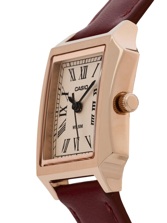 Casio Casio Zegarek LTP-B190RGL-4BVER Czerwony