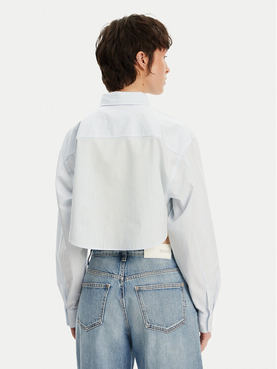 Calvin Klein Jeans Calvin Klein Jeans Marškiniai J20J225078 Žydra Regular Fit