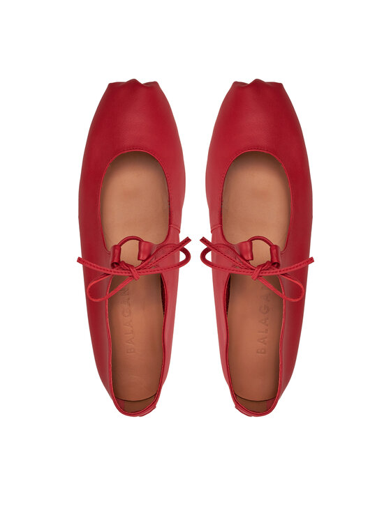 Balagan Balagan Балетки Batsheva Червоний