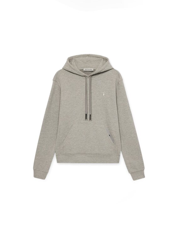 Trussardi Trussardi Felpa G8078500138N013 Grigio Regular Fit