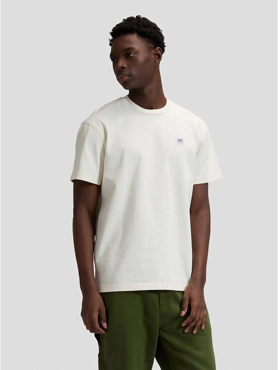 Lee Lee T-shirt WORKWEAR TEE Beige Relaxed Fit