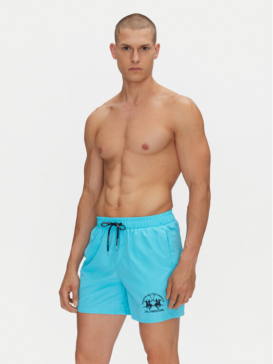 La Martina La Martina Шорти для плавання Clint MAM001 PL115 Блакитний Regular Fit