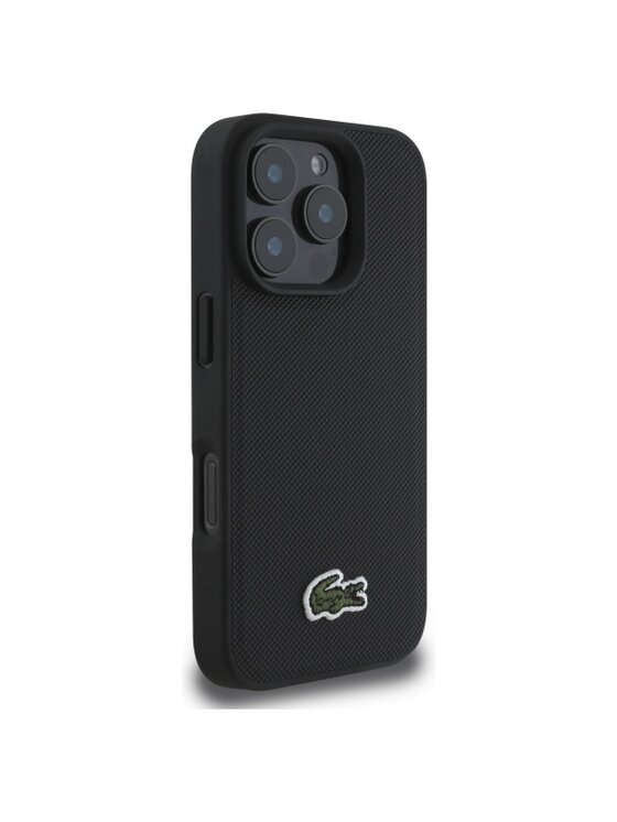 Lacoste Lacoste Etui na telefon Iconic Petit Pique Czarny