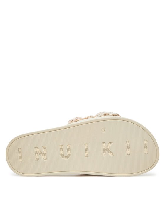 Inuikii Inuikii Klapki Loose Knitted 70104-110 Beżowy