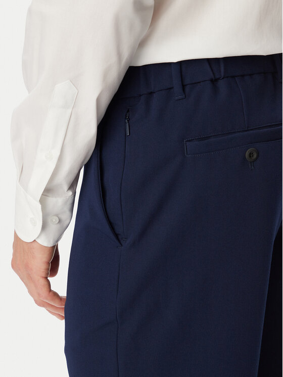 Tommy Hilfiger Tommy Hilfiger Pantaloni chino Harlem MW0MW44675 Bleumarin Regular Fit