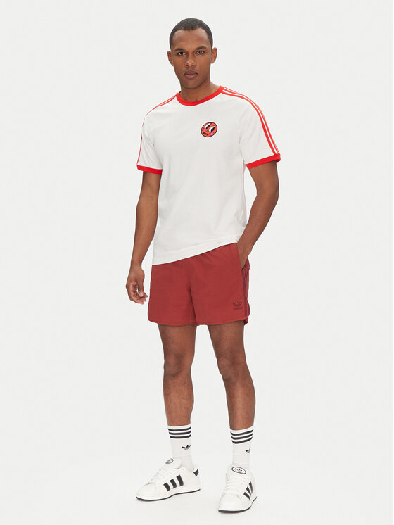 adidas adidas T-Shirt JD0716 Bílá Slim Fit