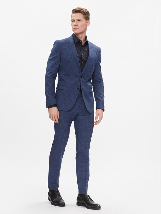 Calvin Klein Calvin Klein Koszula K10K112310 Granatowy Slim Fit