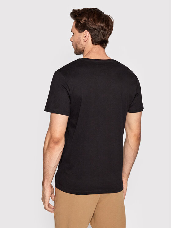 T-shirt Needle Logo 12214454 Nero Regular Fit