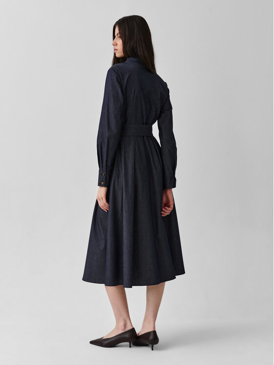 TATUUM TATUUM Sukienka codzienna RONNI Granatowy Flare Fit