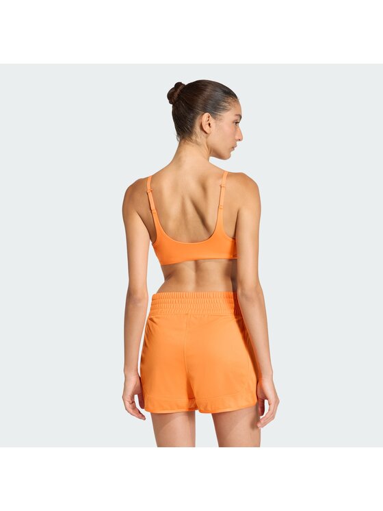 adidas adidas Biustonosz sportowy 159349 Pomarańczowy