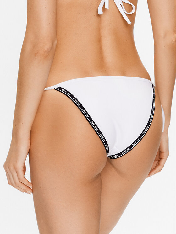 Calvin Klein Swimwear Calvin Klein Swimwear Bikini pezzo sotto KW0KW01992 Bianco