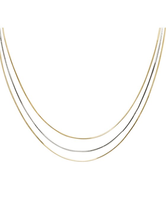 ANIA KRUK ANIA KRUK Naszyjnik SLTNS3190Z Żółte złoto