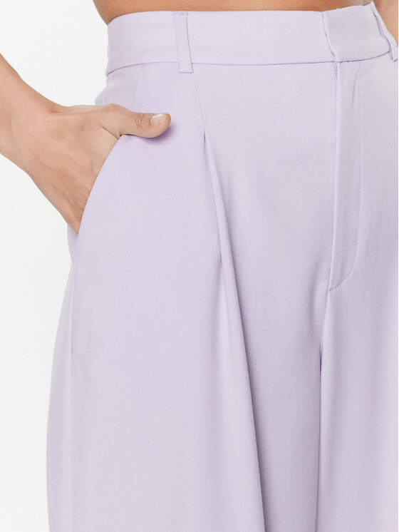 Gestuz Gestuz Stoffhose Paula 10906861 Violett Relaxed Fit