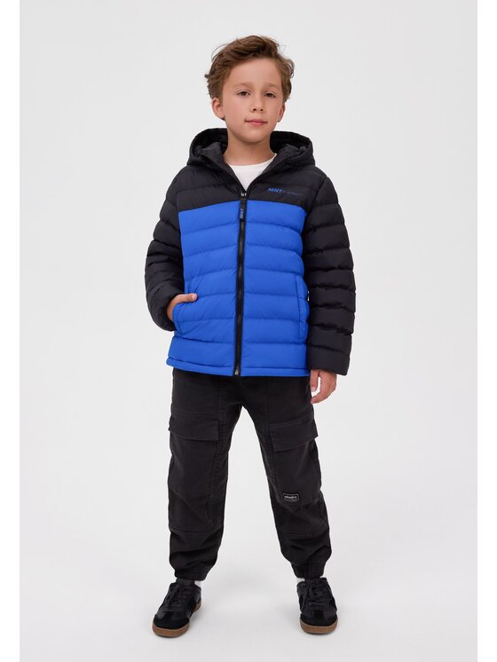 minoti minoti Kurtka zimowa 33COAT254 Niebieski Regular Fit