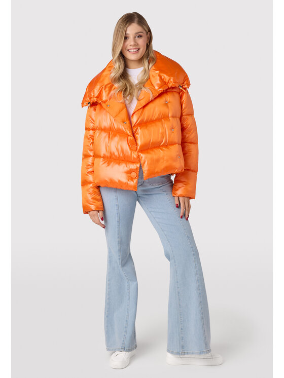 LAURELLA LAURELLA Zimné bundy LAURELLA 9VA010400 Oranžová Regular Fit