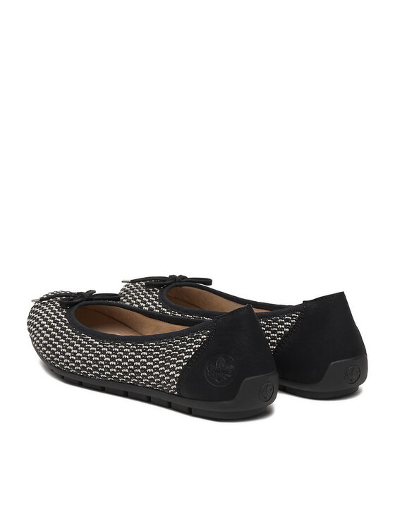 Rieker Rieker Baleriny CEO-43850-00 Czarny