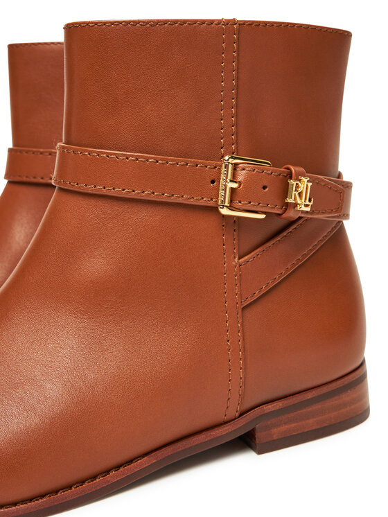 LAUREN RALPH LAUREN LAUREN RALPH LAUREN Botki Brooke Bt 2 802974382001 Brązowy